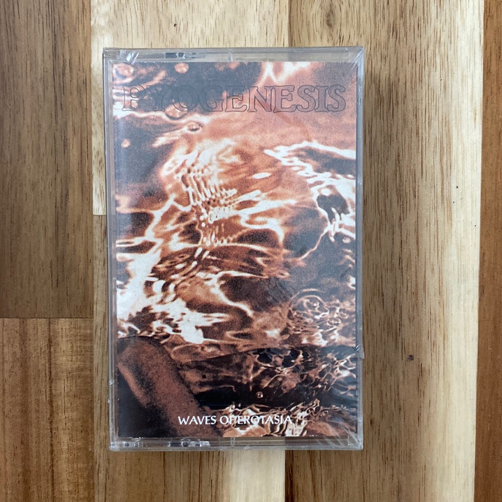 PYOGENESIS - Waves of Erotasia 1994 Cassette ( Collectible) Nuclear Blast